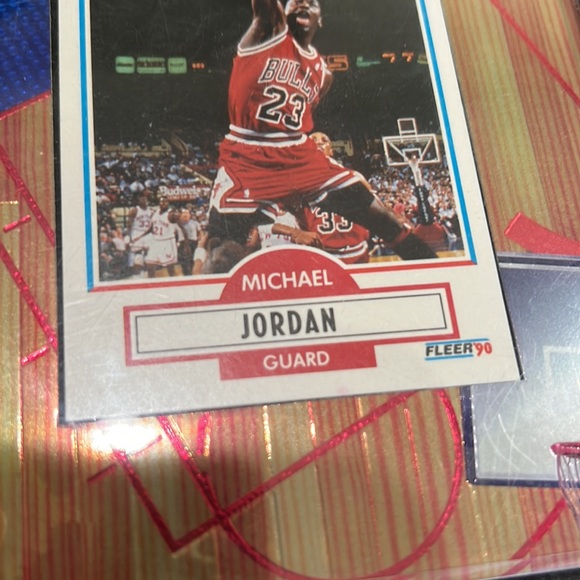 Michael Jordan - 1990 Fleer - Excellent Condition - Picture 7 of 7
